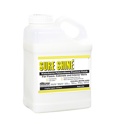 Sure Shine Wood Floor Finish container