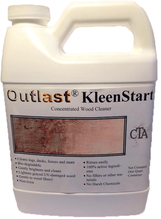 kleenstart concentrated wood cleaner