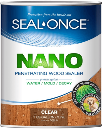 Seal-Once NANO Penetrating Wood Sealer 1 gallon can