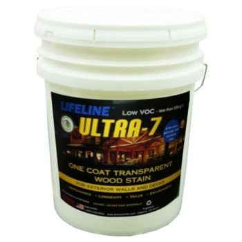 Lifeline Ultra 7 Exterior Wood Finish 5 gallon pail